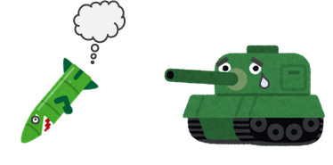 弱った免疫細胞（警察と軍隊）